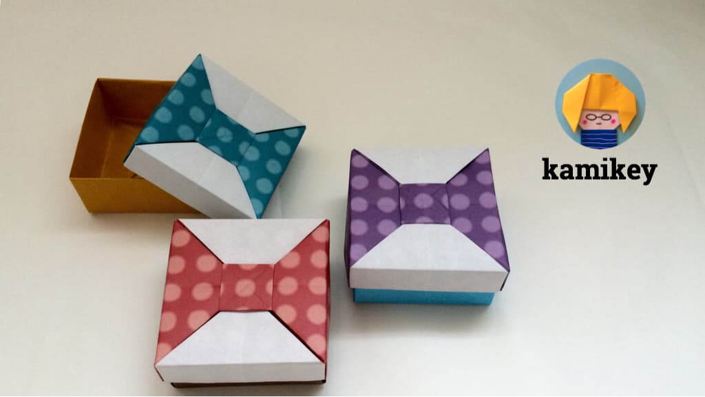 リボンの箱２ origami by カミキィ