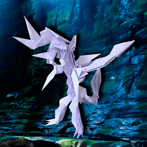 「アビス・ドラゴン」 26枚 origami by りょうすけ@組み立て折神工房Assembly Origami Workshop