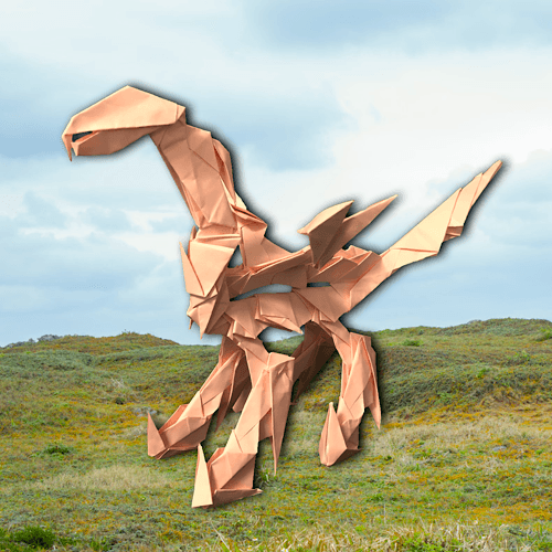 「グランド・エスタブ」 25枚 origami by りょうすけ@組み立て折神工房Assembly Origami Workshop