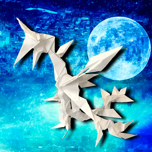 「時季龍セゾン」 26枚 origami by りょうすけ@組み立て折神工房Assembly Origami Workshop