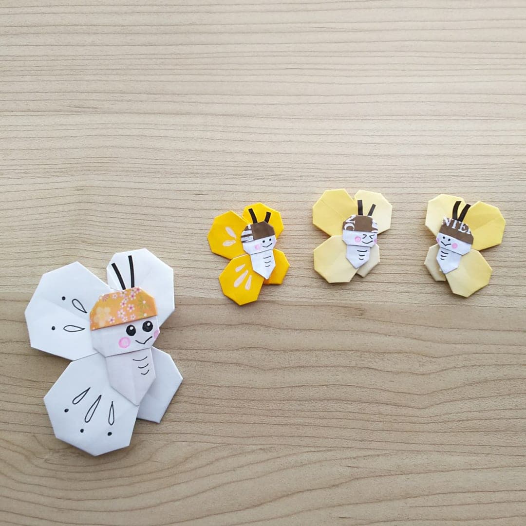 ちょうちょ origami by ダイちゃん hiroko_daichan
