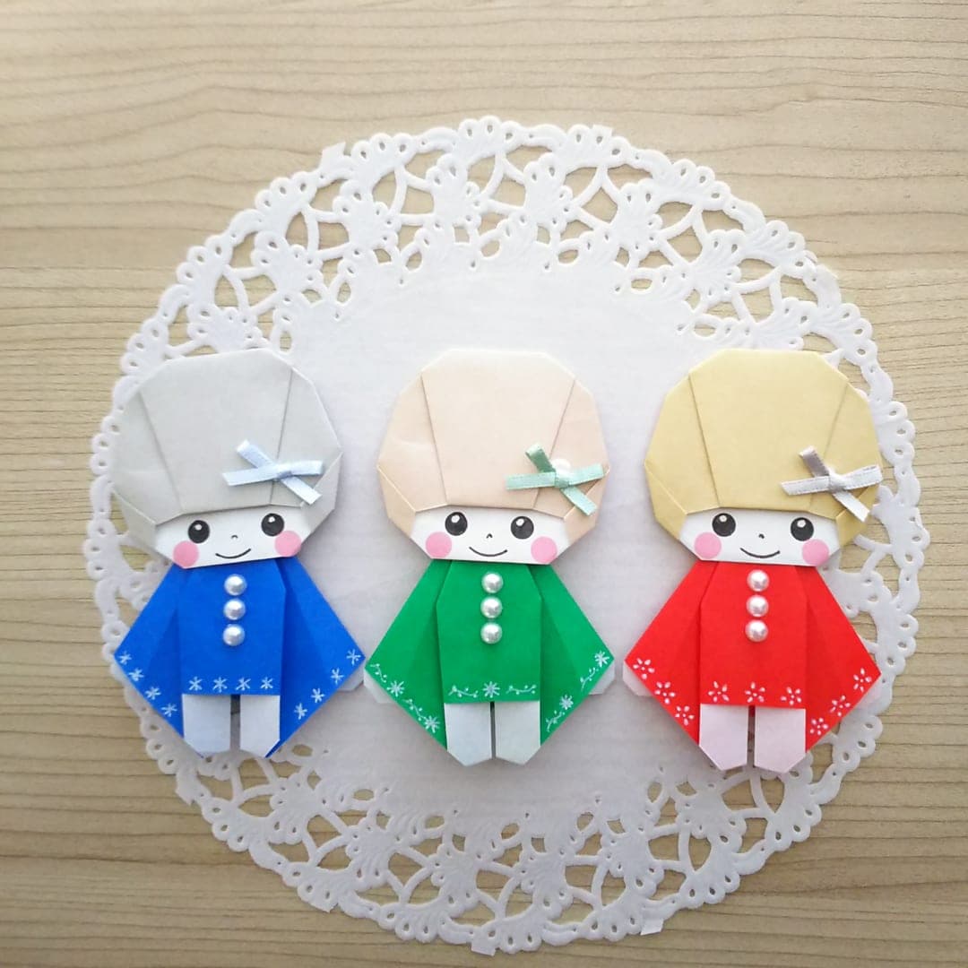 ポンチョちゃん origami by ダイちゃん hiroko_daichan