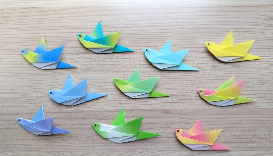 小鳥 origami by ダイちゃん hiroko_daichan