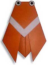 オリカタ公式さんによる《伝承》セミの折り紙