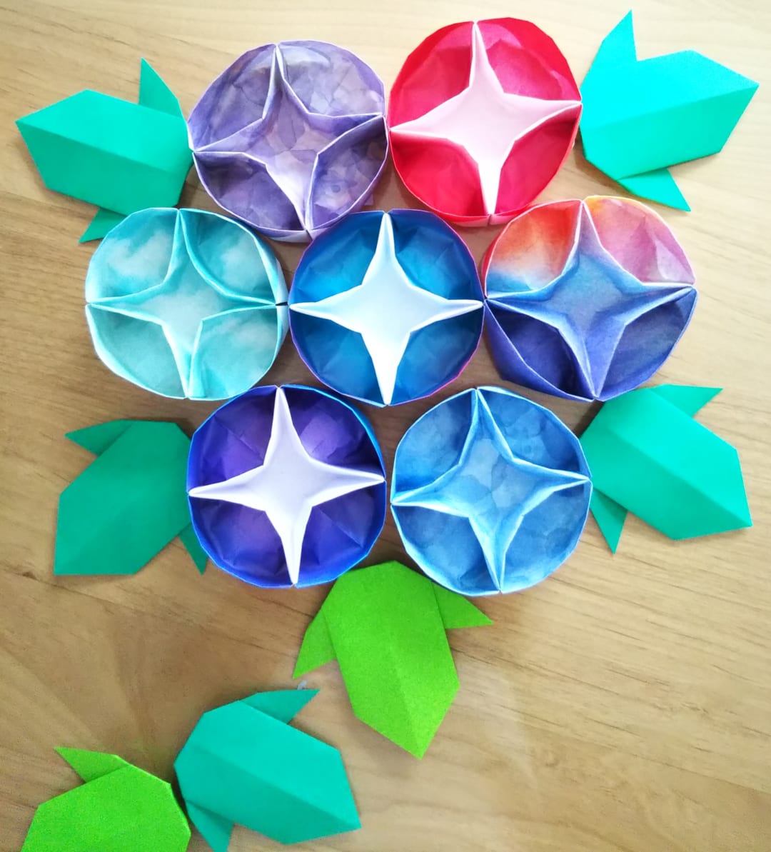 あさがおの器 伝承作品 筆洗 オリカタ