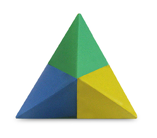 おりがみくらぶ(新宮文明)さんによる両三角錐の折り紙