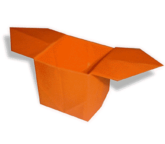 オリカタ公式さんによる《伝承》三方の折り紙